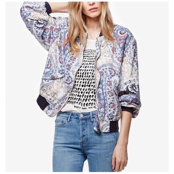 Free People Bomber Jacket - Picture 2 of 9